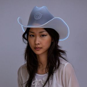 Iconic neon cowboys hat